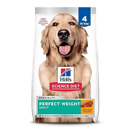 Hill's Science Diet Adult Perfect Weight Dry Dog Food, Chicken, 1.8 kg