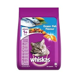Whiskas Adult (1+ Years) Dry Cat Food, Mackerel Flavour, 3 kg view 2